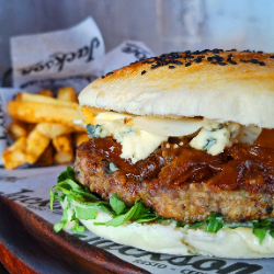 hamburguesa de cordero