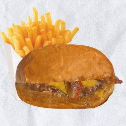 bacon cheese burger
