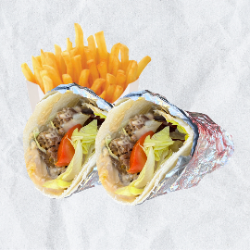 burri veggie x2 (2 burritos)