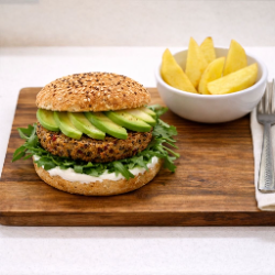 hamburguesa de quinoa